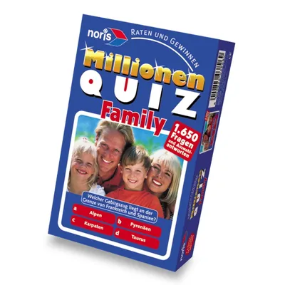 Produktbild von noris 3826 - Millionen-Quiz Family