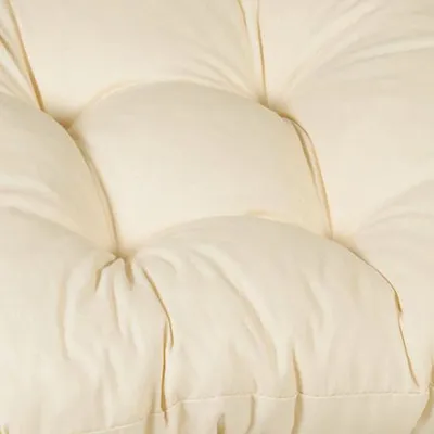 Produktbild von Loungekissen SmartLounge – Sitzkissen und Rückenkissen für Indoor und Outdoor, Farbe:Elfenbein, Größe:1x Rückenkissen 60x40cm
