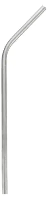 Titan-Trinkhalm, sandgestrahlt, 190 mm, wiederverwendbar
