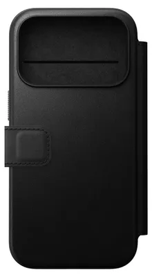 Image de Nomad Modern Leather Folio iPhone 17 Pro Noir