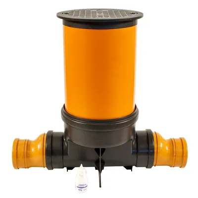 Immagine prodotto di Camera di ispezione ScarMaxx KG per tubi di pozzetti - DN315/125 - 4x riduzione 125 - 0,5m