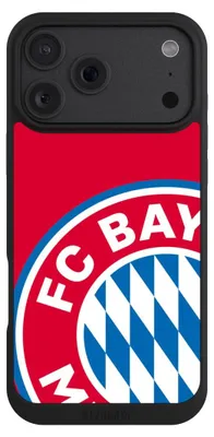 Produktbild von NIVOCASE Handyhülle für Apple iPhone 18 Pro Max Hülle NIVOpure Case Schwarz FC Bayern München FCB Offizielles Lizenzprodukt