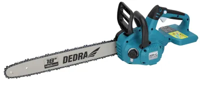 Produktbild von Kettensäge, Akkubetrieben - 18 Zoll Führungsschiene - 2 x 18 V Akkus - Bürstenloser Motor
