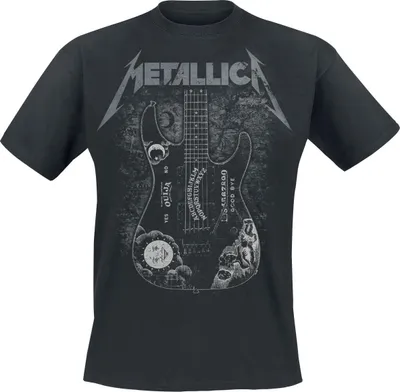 Produktbild von atmosphere T-Shirt Uni Hammett Ouija Guitar schwarz M