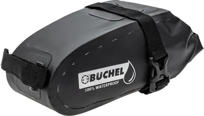Produktbild von Büchel Satteltasche ca. 1,5 Liter PVC, wasserdicht, schwarz
