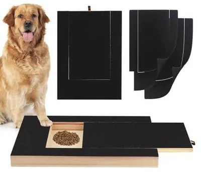 Produktbild von Famanu Kratzbrett für Hunde mit Snackbox - 35 x 25 x 3 cm