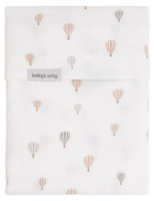Produktbild von Baby's Only Bettlaken Print - Balloon Off White | Bettlaken