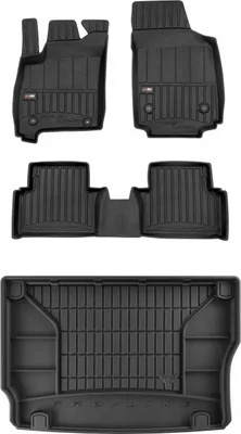 Obrázok produktu pre SADA 3D gumových rohoží Opel Meriva A 2003-2010