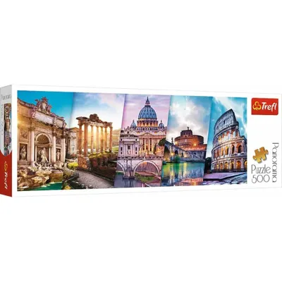 Immagine prodotto di TREFL Puzzle da 500 pezzi - Italia: Panorama architettonico