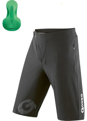 Produktbild von Gonso Herren Fahrradhose Sitivo Shorts M Schwarz 6XL