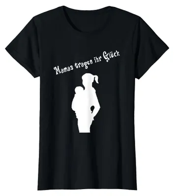 Produktbild von Babytrage Tragetuch Mütter Glück Babys T-Shirt
