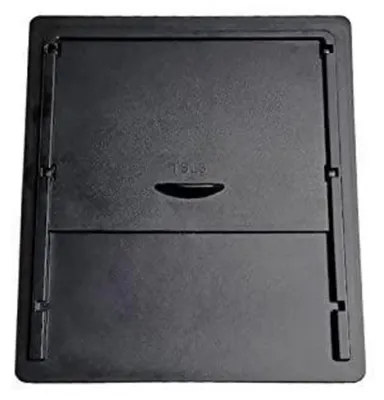 Image de Organisateur de console centrale, boîte de rangement pour accoudoir, compatible avec Tesla Model 3 et Model Y, couleur noire, matériau : ABS