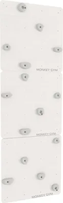 Produktbild von Kletterwand Quadrat 3 weiß - hält weiß