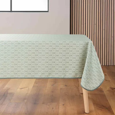 Produktbild von Rechteckige Tischdecke mit glänzendem Muster, 145 x 240 cm
