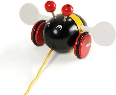 Immagine prodotto di BRIO Wilde Hummel, Nachziehspielzeug, Ziehtier, Holzspielzeug, Holz Spielzeug, Kleinkind, 30165