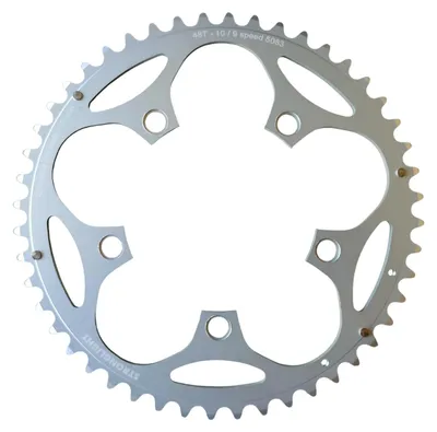 Produktbild von Stronglight Kettenblatt Type S 110mm LK 48 Zähne 5-Arm außen 9 / 10fach silber