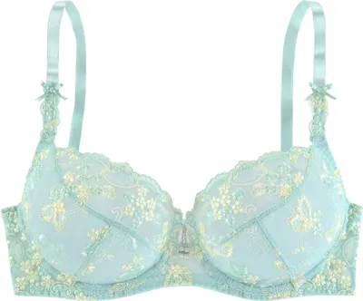 Produktbild von LASCANA Bügel-BH , Dirndl-BH mint-gelb Größe 85 Cup F