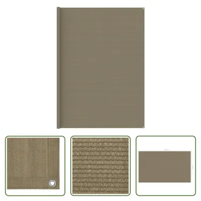 Immagine prodotto di The Living Store Tappeto tenda 300x500 cm Taupe
