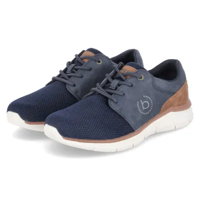 Produktbild von Bugatti Herren sportliche Halbschuhe Blau Textil-Synthetik-Mix Größe:40