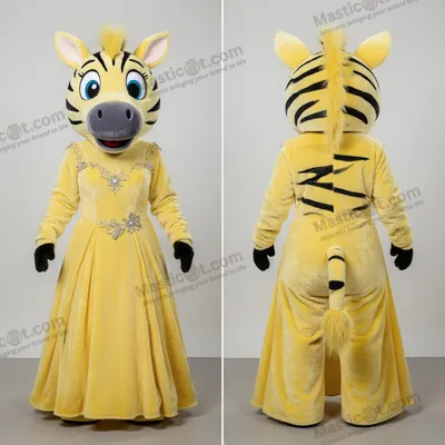 Produktbild von Zebra MASTICOT Maskottchen in Zitronengelb