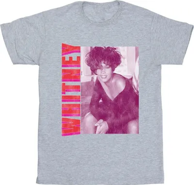 Produktbild von Whitney Houston - "Whitney" T-Shirt für Herren BI48983 (XL) (Grau)
