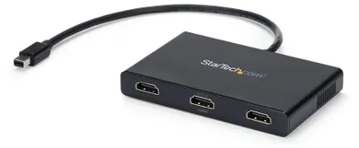Imagen del producto de Adaptador Mini DisplayPort a HDMI Startech MSTMDP123HD, con 3 puertos HDMI