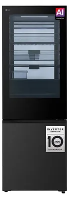 Immagine prodotto di LG GBGW92GCEV Frigorifero combinato 70 cm InstaView Classe C Essence Black Steel