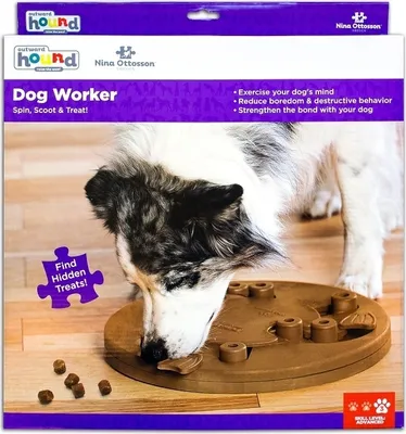 Produktbild von Outward Hound Dog Worker, Hund, Interaktives Spielzeug, Grün, 35,6 cm, 31,8 mm, Karton mit Aufhänger