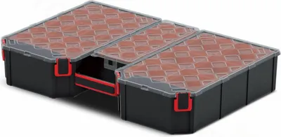 Image de Awtools Veranstalter-Tager plus large avec godets 577x390x105mm