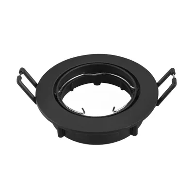 Image de Ledvion spot encastrable LED rond noir douille GU10