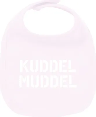 Produktbild von Huuraa Unisex Babylatz Kuddelmuddel Schriftzug Geschenk Babypink  Baumwolle Kuddelmuddel Mitbringsel