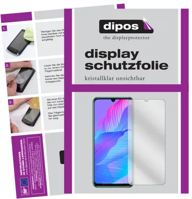 Produktbild von 6x Schutzfolie für Huawei P Smart S klar Displayschutzfolie Folie Display Schutz dipos
