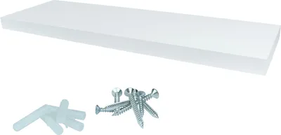 Immagine prodotto di Scaffale galleggiante 80 x 24 cm bianco - Per pezzo