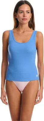 Produktbild von Adidas Damen Ärmelloses T-Shirt aus Baumwolle in Blau, Modell 4A1H75824