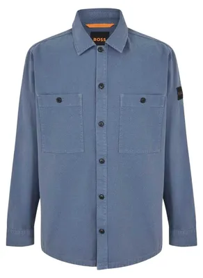 Image de Boss - Veste chemise « Locky » pour homme, taille XL GT17220 (bleu)