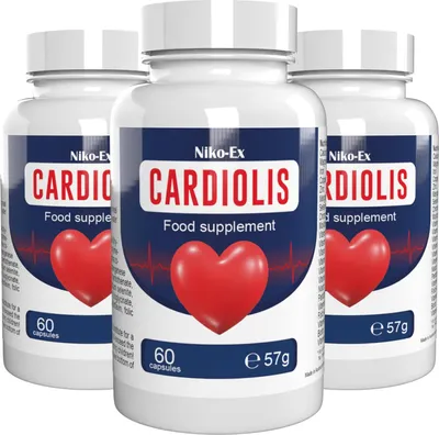 Zdjęcie produktu dla Cardiolis Forte - 180 Kapsułek (3 x 60 Kapsułek) - Zestaw 3 szt.