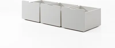 Produktbild von Pino Set Mit 3 Schubladen Weiss *