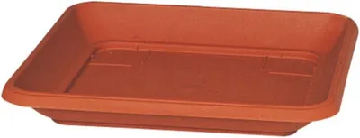 Produktbild von Untersetzer Quadro Similcotto 30 cm, terracotta aus Polypropylen