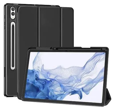 Zdjęcie produktu dla Etui samsung galaxy tab S8 plus S7 fe 12 4 cala uchwyt s pen