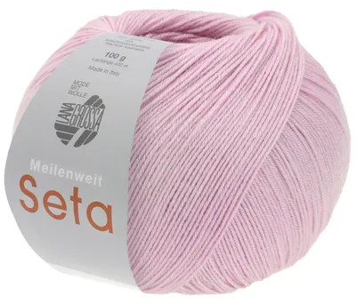 Produktbild von Lana Grossa - Meilenweit 100g Seta 0003 nelkenrosa