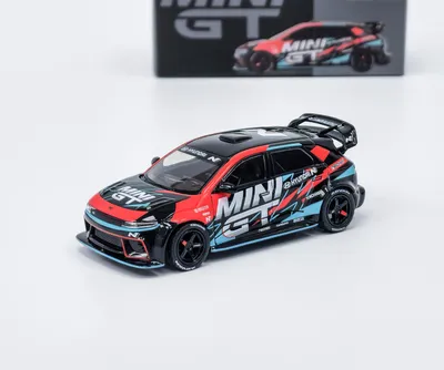 Immagine prodotto di Hyundai Ioniq 5N MINI GT RS-01T, Salone dell'Automobile di Tokyo 2025 – Mini GT, scala 1:64