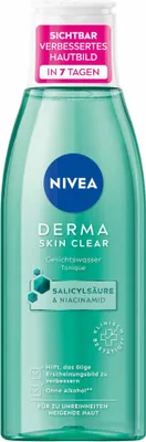 Produktbild von Nivea Gesichtswasser DERMA SKIN CLEAR 200ml Tonique Salicylsäure + Niacinamid