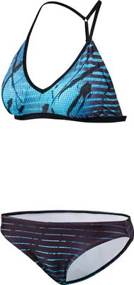 Produktbild von BECO the world of aquasports Bikini BEactive mit ausgefallenen Farbstreifen blau-schwarz 34 B