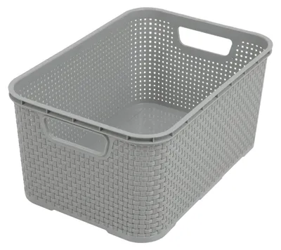 Productafbeelding van BranQ - Universele, multifunctionele mand in rotanlook, groot