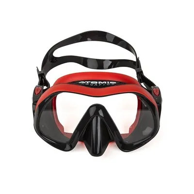 Produktbild von Atomic Aquatics Atomic VENOM FRAMELESS Maske, Taucherbrille rot
