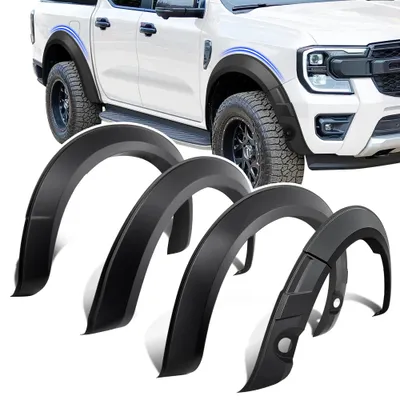 Obrázek produktu pro Nástavce blatníků Ford Ranger, přizpůsobené pro modely 2022-2024, rozšíření 130 mm, s otvorem pro senzor