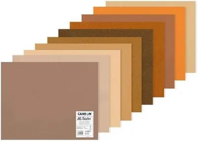 Immagine prodotto di CANSONC31032S138 Carta da disegno CANSON Mi-Teintes, 500 x 650 mm, assortita
