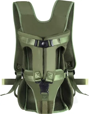 Produktbild von Hunderucksack hundetragetasche hundetragerucksack wandern für kleine mittelgroße Hunde Armeegrün M