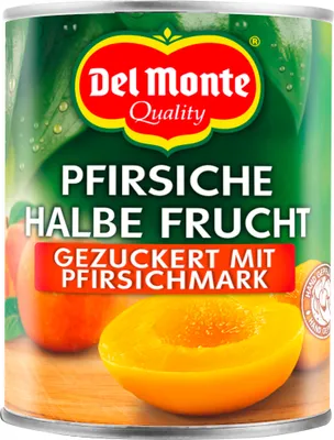 Zdjęcie produktu dla Del Monte brzoskwinie półowocowe słodzone z przecierem brzoskwiniowym 825g