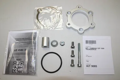 Produktbild von IXIL Hexoval Endtopf Edelstahl / Endkappe Edelstahl schwarz - OY9085VSE
